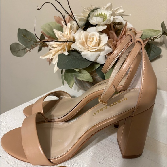 Birdy Grey Mary High Chunky Heels - Picture 3 of 5